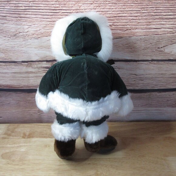 Eskimo Kids of Alaska 15 Inch Doll Vintage 1980s Made in Taiwan - Picture 6 of 6